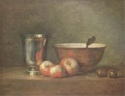 Jean Baptiste Simeon Chardin The Silver Goblet (mk05) oil painting reproduction
